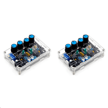 2X ICL8038 High Precision Adjustable Signal Generator Kit Sinusoidal Triple-Cornered Square Output 5Hz-400Khz