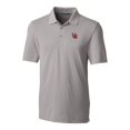thumbnail image 2 of Men's Cutter & Buck Gray Ole Miss Rebels Logo Big & Tall Forge Stretch Polo, 2 of 3