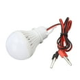 thumbnail image 1 of Outdoor Emergency Light Bulb, 12V USB Power Supply Plastic LED Camping Tent Lantern With Hook For Fishing, 1 of 8