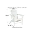 thumbnail image 4 of Signature Design by Ashley Sundown Treasure Chaise Adirondack Blanche, 4 of 5