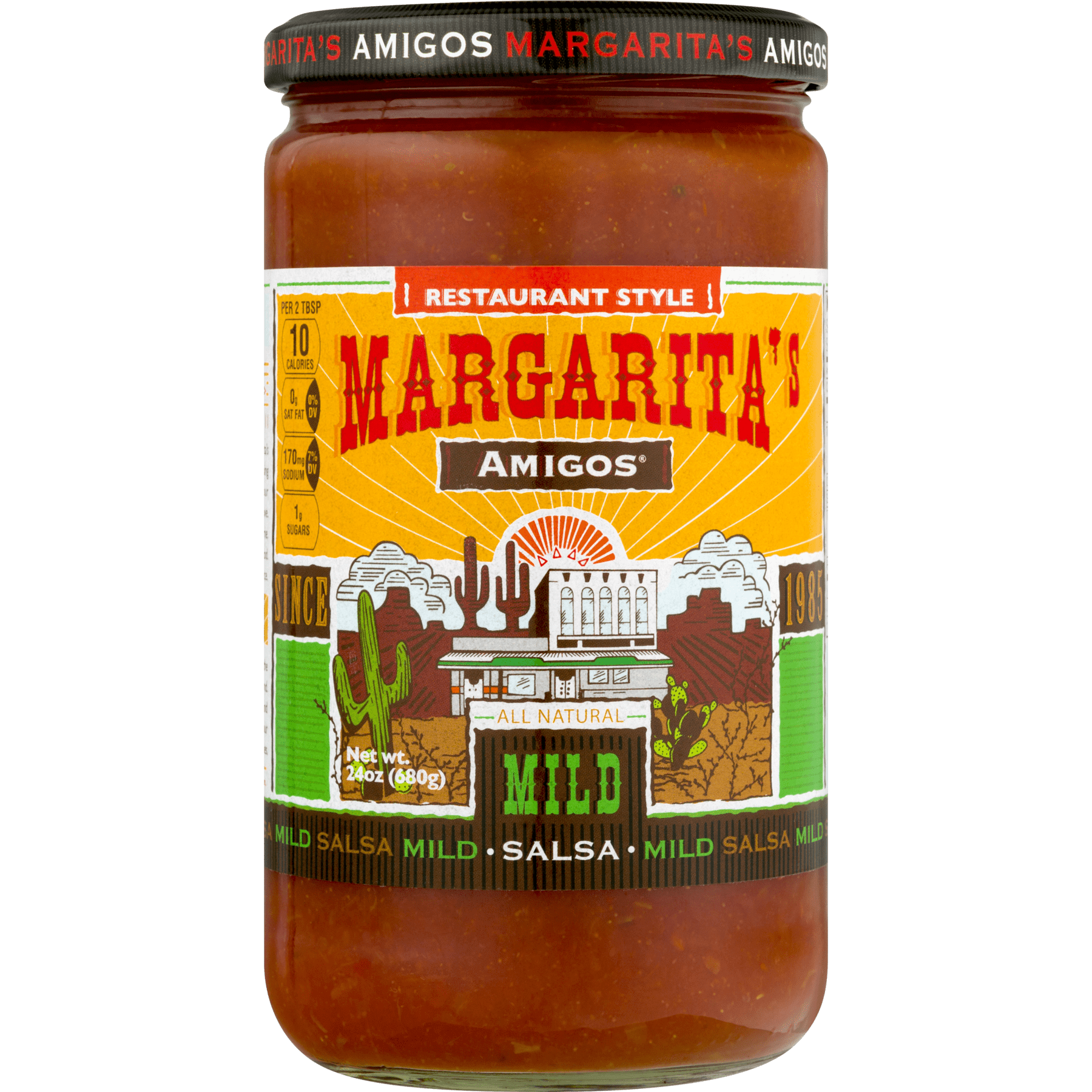 2 Pack Margarita S Amigos Mild Salsa 24 Oz Walmart Com Walmart Com