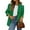 Green, variant on Blazers for Women Business Casual Long Sleeve Lapel Open Front Suit Jacket Work Blazer with Pockets