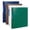 Multicolor-1 inch-dark color, variant on Comix 1 inch 3-ring Binder with Pockets, Round Ring, 175 Sheets 4-Pack Pastel Colors
