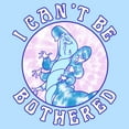 thumbnail image 2 of Men's Alice in Wonderland I Can't Be Bothered Says Absolem Graphic Tee Light Blue Large, 2 of 4