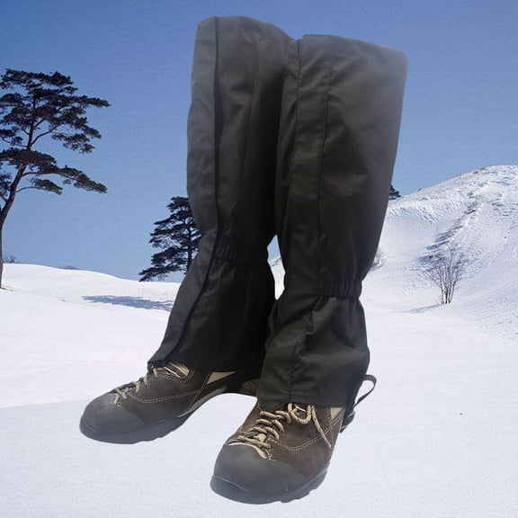 HEALEEP 1 Pair Leg Gaiters Waterproof Nylon for Hiking and Skiing 47.00X21.00X20.00cm