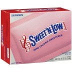 Sweet'N Low Granulated Sugar Substitute, 250 Count
