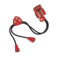 thumbnail image 4 of Archery Finger Protector, Archery Thumb Guard Elastic  For Traditional Bow Shooting Red, 4 of 8