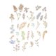 thumbnail image 1 of Scrapbooking Materials Washi Stickers For Journaling And Scrapbooking Multi About 7x7x0.1cm Decorating Journals/Diaries 3 Sets, 1 of 5