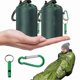 thumbnail image 2 of Emergency sleeping bag survival sleeping bags emergency blanket outdoor camping green, 2 of 5