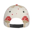 thumbnail image 6 of Balery Baseball Cap Adjustable Size for Running Workouts and Outdoor Activities All Seasons Dad Hat(Flat Mushrooms), 6 of 8