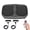 Black, variant on Vibration Plate Exercise Machine with 9 Auto Modes, Full Body Workout Vibrating Platform with LED Touch Screen & Pull Ropes for Weight Loss Home Gym