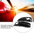thumbnail image 4 of 2 uds para rejillas de luz antiniebla del parachoques delantero negro brillante estilo RS4 para Audi A4 B8 2009-2012 Jadeshay  A, 4 of 9
