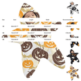 thumbnail image 4 of YunPes Starfish Baby Onesie Spooky Season Funny Graphic Jumpsuit Soft Plush Fall Winter Cozy Outfits Infant Newborn Halloween Party Dress-Up Wear, 4 of 5