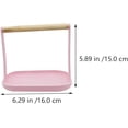 thumbnail image 3 of 2-in-1 Wooden Bird Training Stand & Perch with Tray Portable Lightweight Tabletop Parrot Feeding Station for Parakeets Conures Lovebirds Cockatiels Finches Indoor Small Bird Activity Playstand, 3 of 8