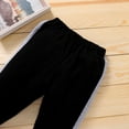 thumbnail image 5 of Shldybc Toddler Baby Boy Fall Winter Outfits Letter Crewneck Sweatshirt Casual Pants 2Pcs Clothes Set, 5 of 9