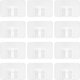 thumbnail image 1 of Milisten 50Ud Clips Transparent Para Fijar Alfombrillas De Antideslizantes De Plástico, 1 of 7