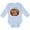 AE-Light Blue, variant on Inktastic Happy Fall Plaid Pumpkin Boys or Girls Long Sleeve Baby Bodysuit