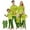 02-Style, variant on Christmas Pajamas for Family Matching PJ's Sets with Cute Pattern Tee and Pants