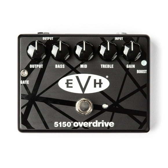 Pedal Overdrive MXR EVH5150 con interruptor Boost y control de puerta