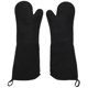 thumbnail image 1 of Professional Silicone Oven Mitts Baking Gloves Elbow Length Heat Resistant Gloves 2Pack, 1 of 5