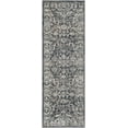 thumbnail image 2 of Jill Zarin Uptown Collection Area Rug - Central Park (2' 2" x 6' 1" Runner Navy Blue/Ivory), 2 of 6