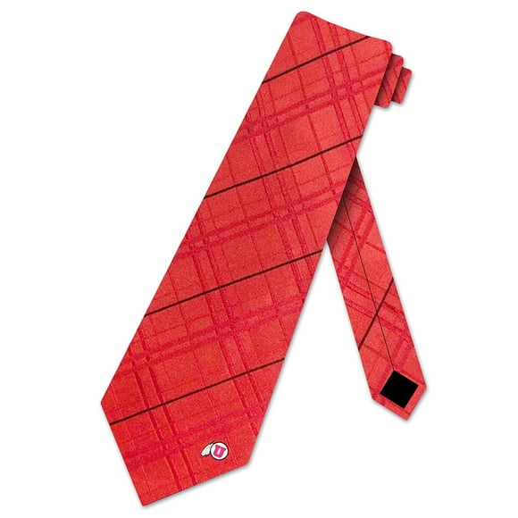 Eagles Wings Utah Oxford Stripe Woven Silk Necktie
