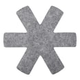 thumbnail image 1 of Protectores de ollas y sartenes para apilar, paquete de 3 protectores de sartenes de 350mm, gris, 1 of 6