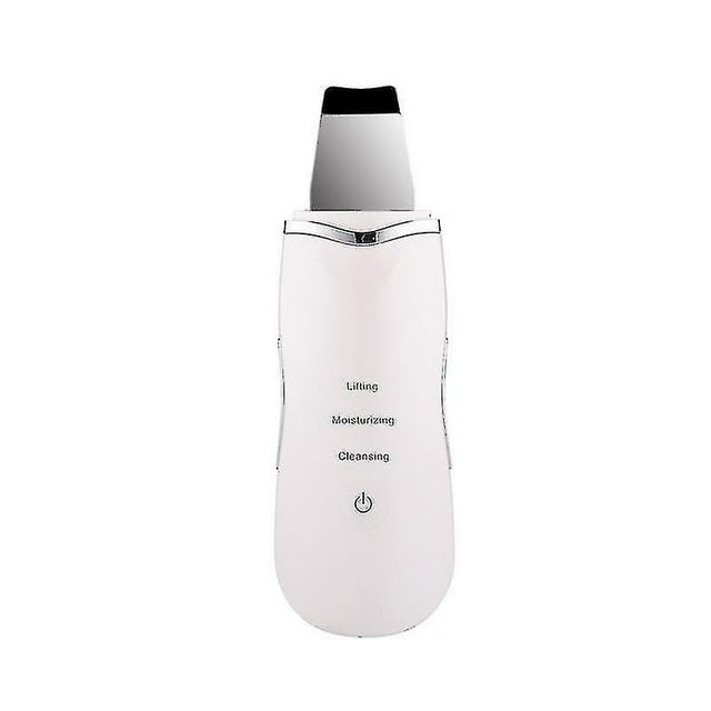 Limpiadores faciales, depurador ultrasónico de piel HUOGUO White
