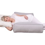Leachco On The Double Adjustable Maternity Pillow Set, Gray