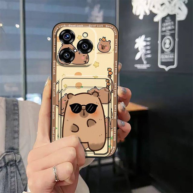 Lulumi-Phone Case For Oukitel C50, Anti-dust Graffiti Shockproof protective Silicone TPU Waterproof Fashion Design Durable Card sleeve Card bag Cover Back Cover Soft case Anti-knock Cute