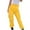Yellow, variant on Honeeladyy Sweatpants Women,Women Casual Solid Color Pockets Buttons Elastic Waist Comfortable Straight Pants