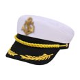 thumbnail image 3 of Refreshing Sailor Themed Hat Cloth Breathable Polyester Reinforced Stitching Adjustable Foldable Versatile for Halloween Yacht Club Seaside Photography, 3 of 4