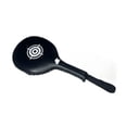 thumbnail image 4 of Taekwondo Kick Pad Foot Target para niños Adultos Equipo de entrenamiento de cuero PU Negro, 4 of 8