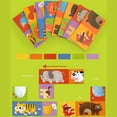 thumbnail image 4 of mideer Domino Puzzle Game Double-Sided 24 Pieces - Zoo Pals, 4 of 4