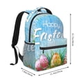 thumbnail image 4 of Hirioo Happy Easter Print Laptop Backpack Lightweight Casual Travel Daypack for College Workplace Travel, 4 of 5