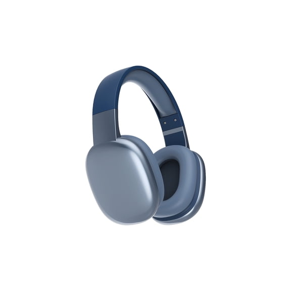 Gabba Goods Wireless Over Ear Bluetooth Headphones with Microphone - Wireless Headset -Noise Reduction - Bluetooth , Wired ,Built in Micro SD For Travel , Home, Work TV ,PC ,Gaming ,Cellphone (Blue)