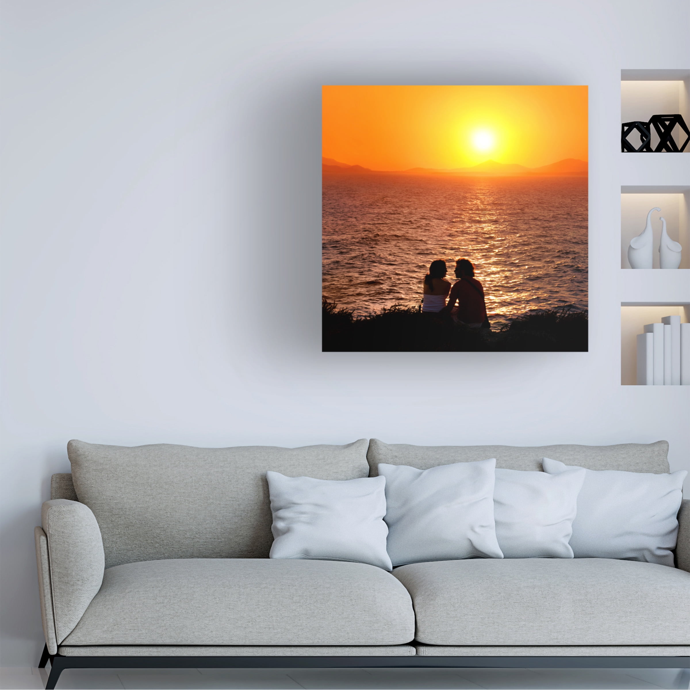 Ben Heine 'Love For Eternity' Canvas Art