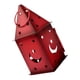 thumbnail image 5 of Decoración navideña de de la de la lámpara del té 4cm que cuelgan 5.5 "alto - rojo, tipo de la Tipo de luna, 5 of 7