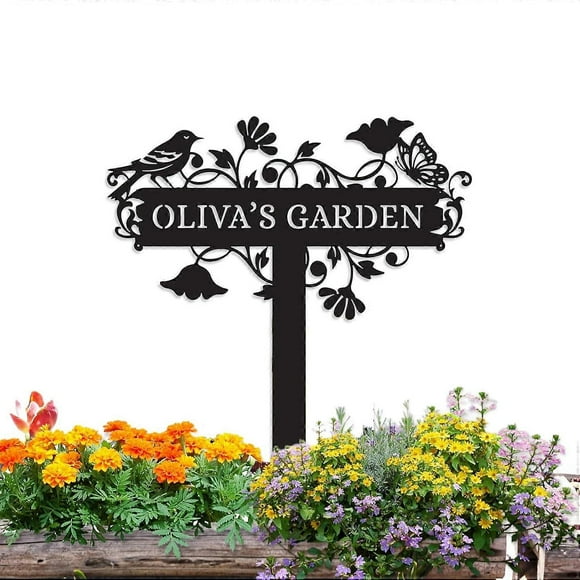 Metal Signs Customized | Personalized Garden Stake Metal Sign | Custom Metal