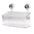 thumbnail image 1 of Estante con ventosa para fregadero de baño, caja de almacenamiento con ventosa, lavabo de pared para baño, cuarto de ducha, sin necesidad de perforar, 1 of 5