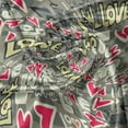 thumbnail image 5 of Ambesonne Love Valance Pack of 2, Retro Color Graffiti Texts, 54"X12", Multicolor, 5 of 5