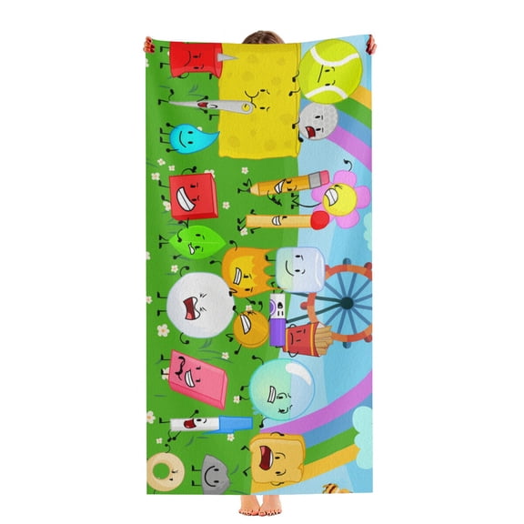 Battle for Dream Island Beach Towel Quick Drying Microfiber Pool Towel 30"x60"
