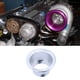 thumbnail image 4 of Turbo Horn Adapter 65mm Turbo Horn 2.6in Cold Air Intake Turbo Horn Velocity Stack Adapter CNC Aluminum Car Modification Part Silver ANGGREK Plata, 4 of 8