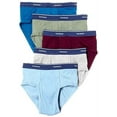 thumbnail image 2 of Fruit of the Loom Men's 5Pack Assorted Briefs Underwear, XL, 2 of 3