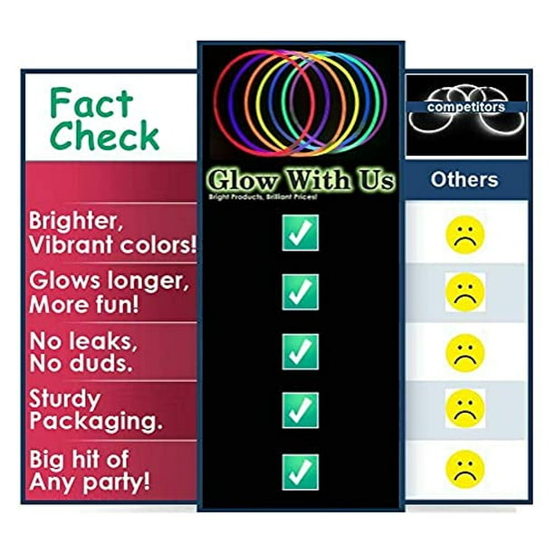 Glow Sticks Bulk Wholesale 25 6 Industrial Grade Red Light