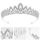 thumbnail image 2 of Corona de novia, tocado con diamantes de imitación, corona de fiesta, corona de mujer, tocado para niña, 2 of 7