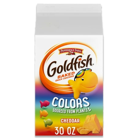 Goldfish Colors Cheddar Crackers - 30 oz (Pack of 2)