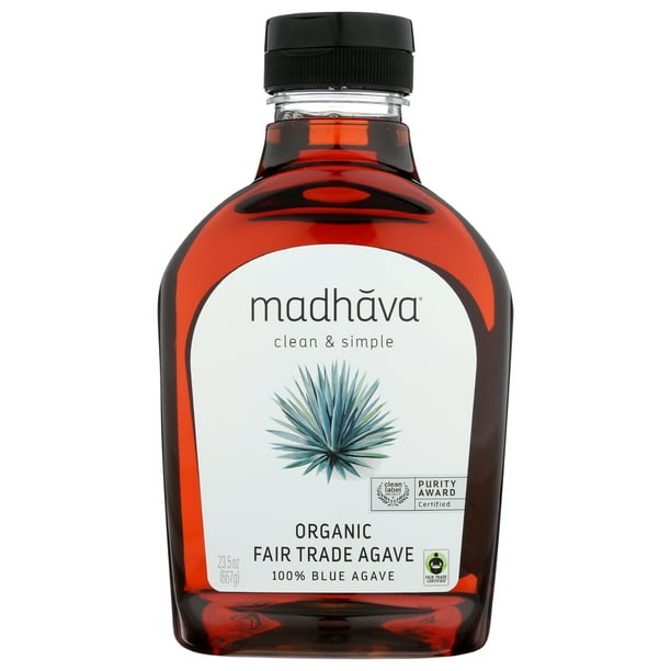 Madhava Honey Fair Trade Raw Agave, 23.5 Oz