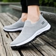 thumbnail image 2 of Sngxgn Men's Walking Shoes Lightweight Sneakers Casual Shoes(Grey,41), 2 of 6