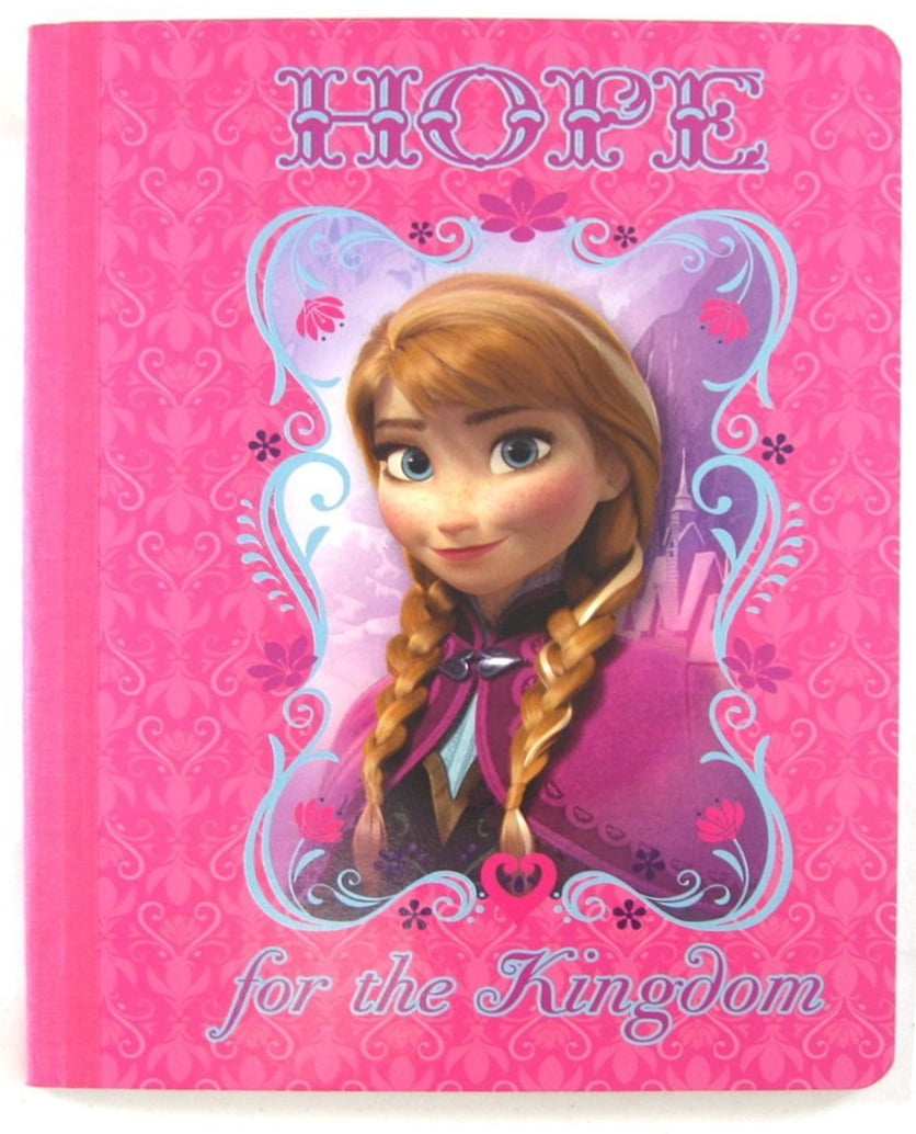 Disney’s Frozen Notebook 7.5 x 9.5in PINK Anna
